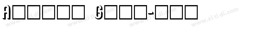 Archer Gage字体转换